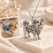 Collier 3D personnalisé avec la photo de votre animal