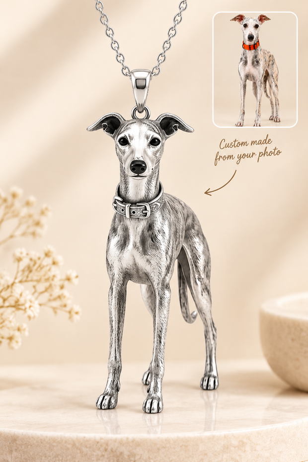 Collier 3D personnalisé avec la photo de votre animal