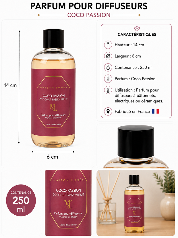 Parfum pour diffuseurs COCO PASSION