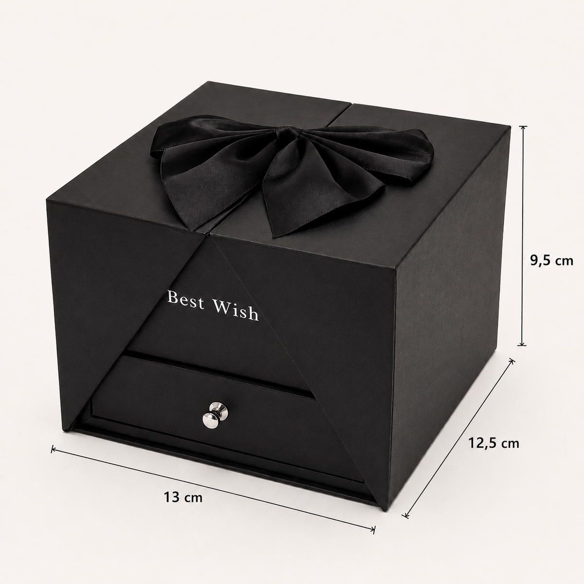 Coffret Roses Éternelles avec Tiroir Surprise – Cadeau Romantique