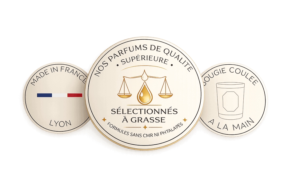 Bougie Parfumée Artisanale. Coffret Bougie Parfumée Coco Passion Évasion Sucrée.Labels de qualité – parfums. Coffret Parfum & Diffuseur sélectionnés à Grasse, fabrication artisanale, Made in France. Parfum pour diffuseurs. Brume de Linge. Coffret Amour Parfumé